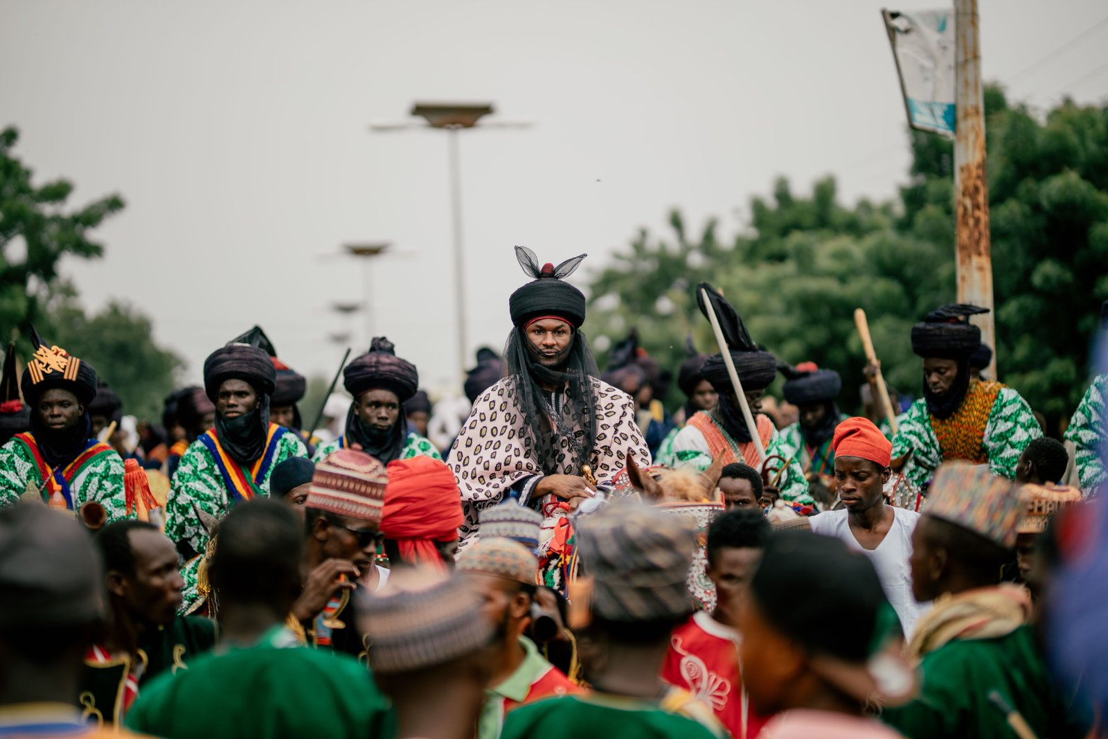 Nigerian cultural heritage — traditional gathering